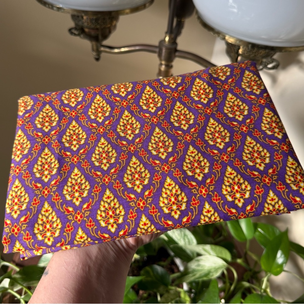 Stunning 1970s Cotton Yardage